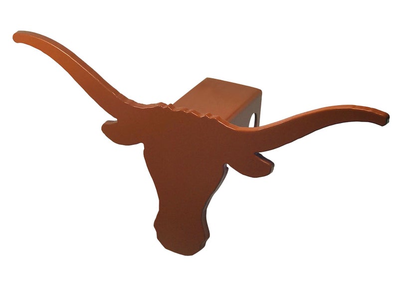 AMG Auto Emblems Solid Metal Customer Shaped Hitch Cover (Texas Longhorns) - Image 1